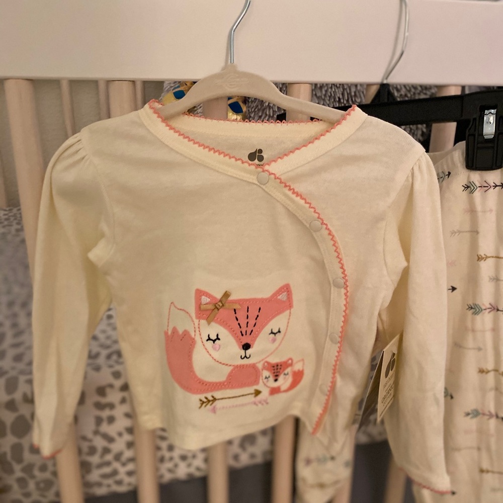 Organic cotton 3 piece kimono set